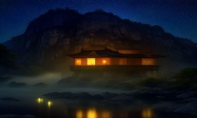 澳门葡京人豪华标准客房内景，落地窗外是路氹城璀璨夜景，室内装饰典雅精致